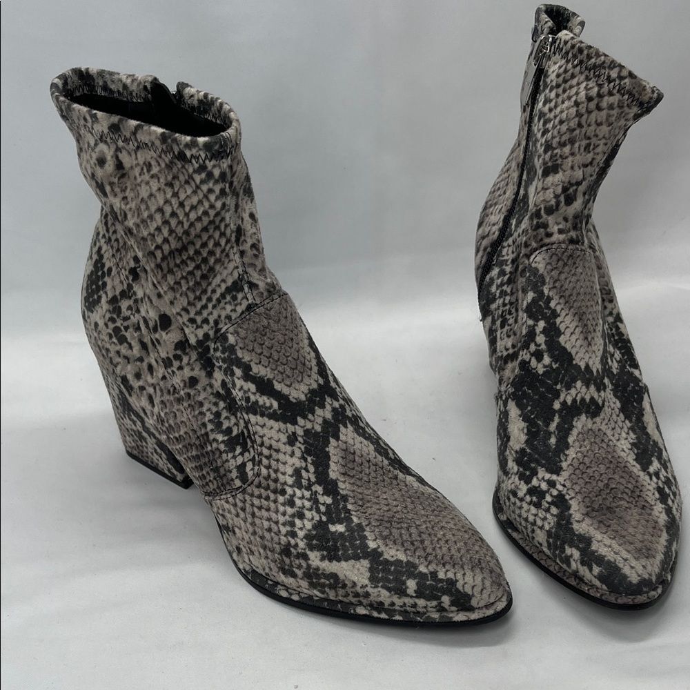 Marc Fisher Women's Soft Animal Print Ankle Booties
